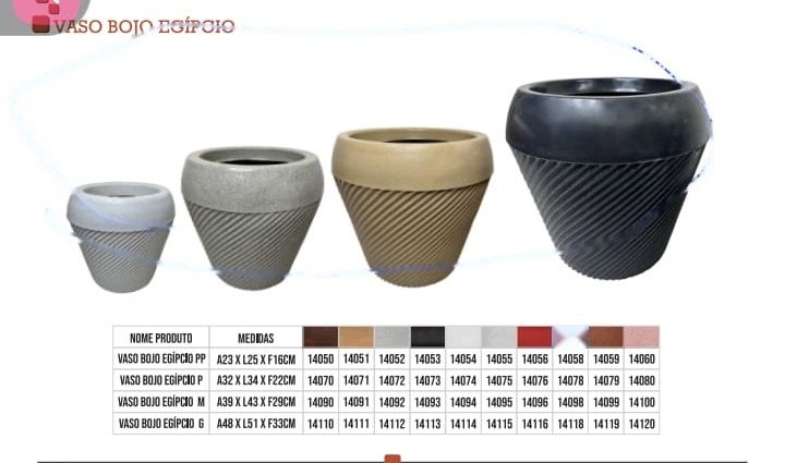 Vaso Bojo Egípcio